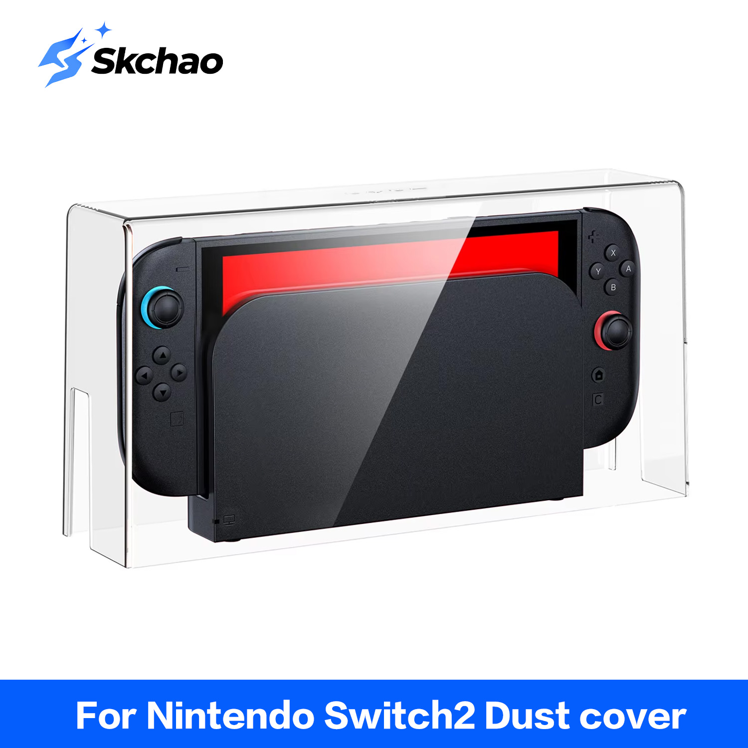Gaming Console Display Case - Nowa, pyłoszczelna, ochronna obudowa HD do