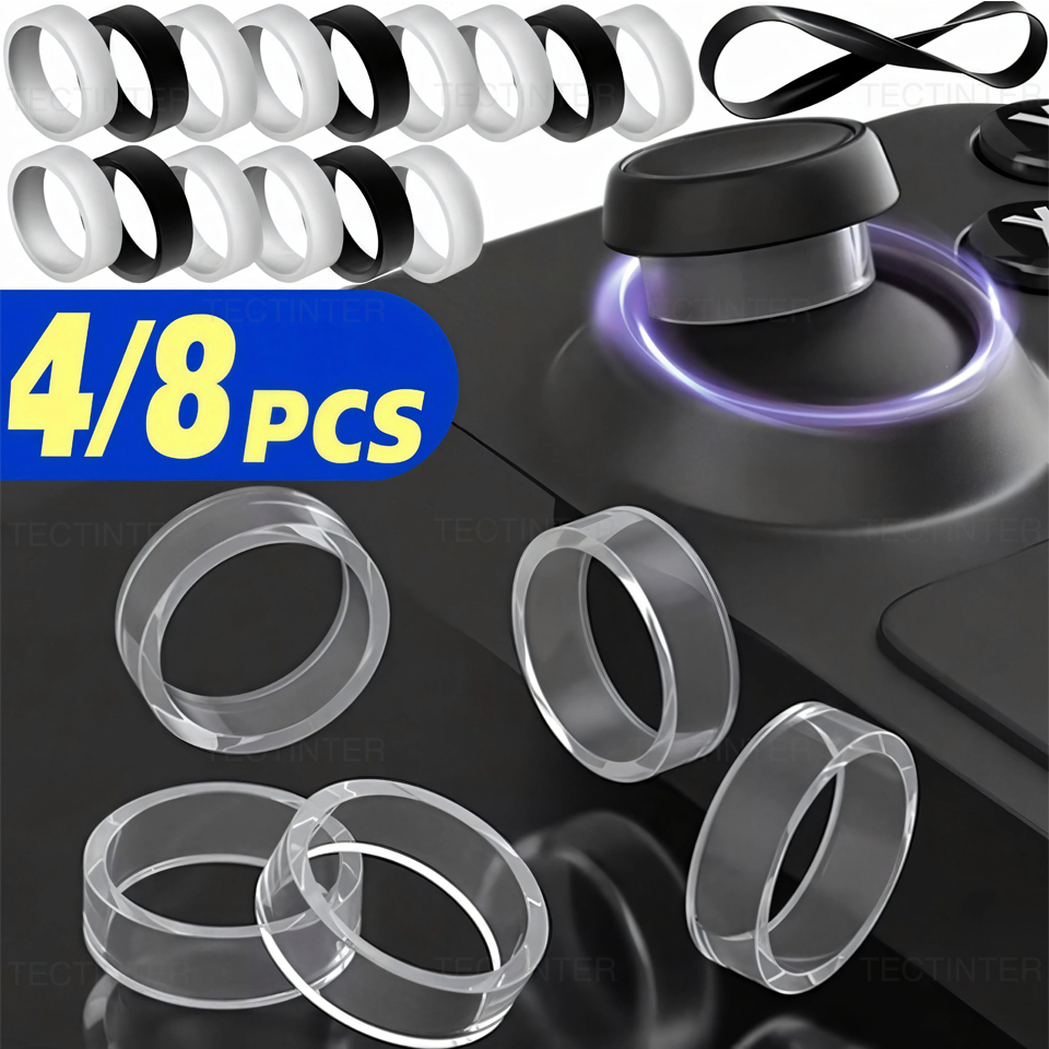 Gaming Console Steam Deck - 4/8 szt. Elastyczne gumowe pierścienie ochronne