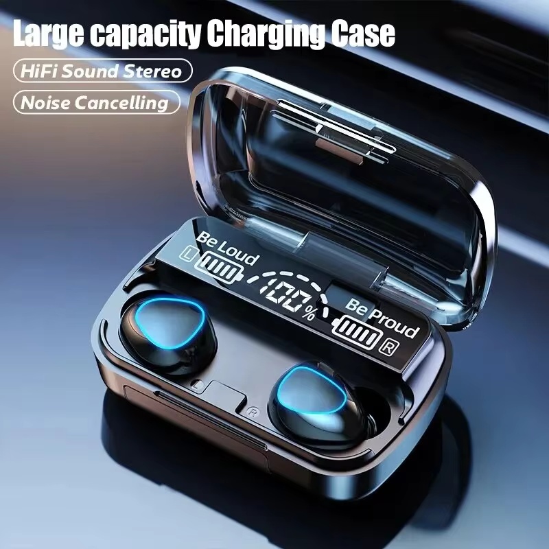 Gaming Console Power Bank - Słuchawki bezprzewodowe TWS Bluetooth Sportowe z
