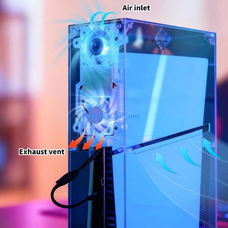 Gaming Console Display Case - E65E Przezroczysta osłona ochronna na smukłą