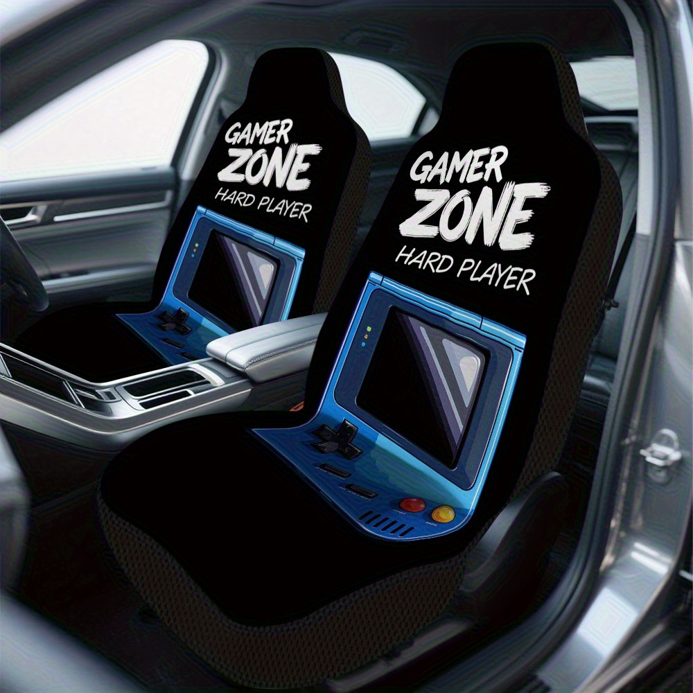Gaming Console Car - 2 szt., Stylowe pokrowce na siedzenia