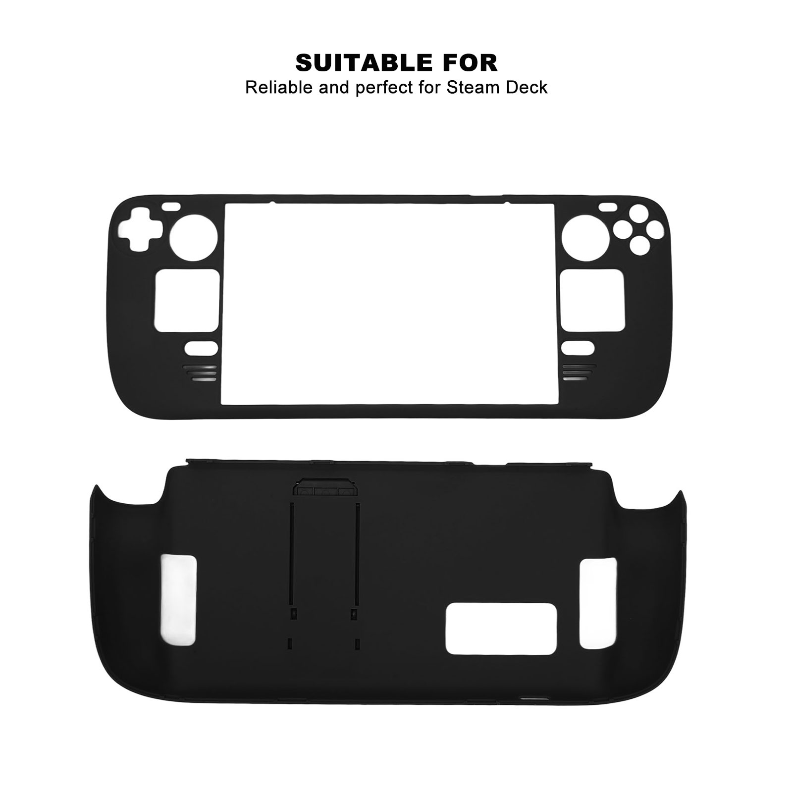 Gaming Console Steam Deck - Uniwersalne etui z podpórką, pełna ochrona,