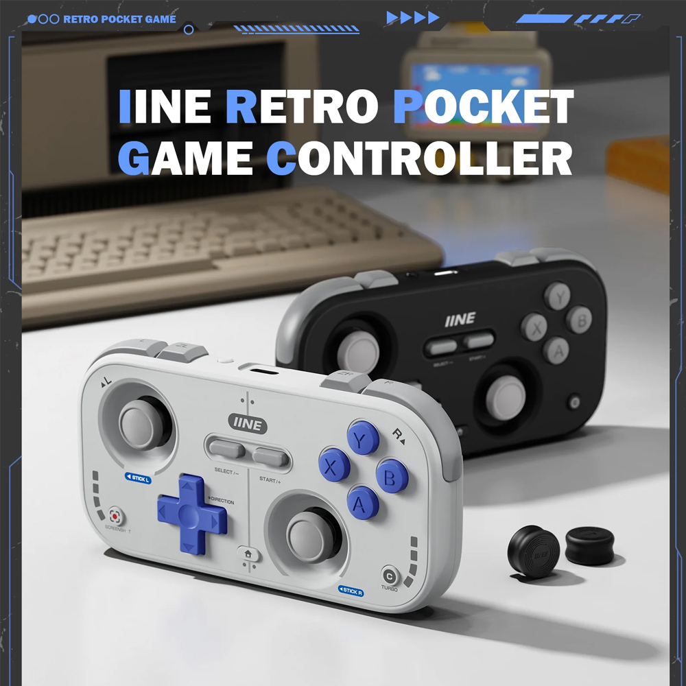 Gaming Console Car - IINE Retro Pocket Gamepad Mini Kontroler