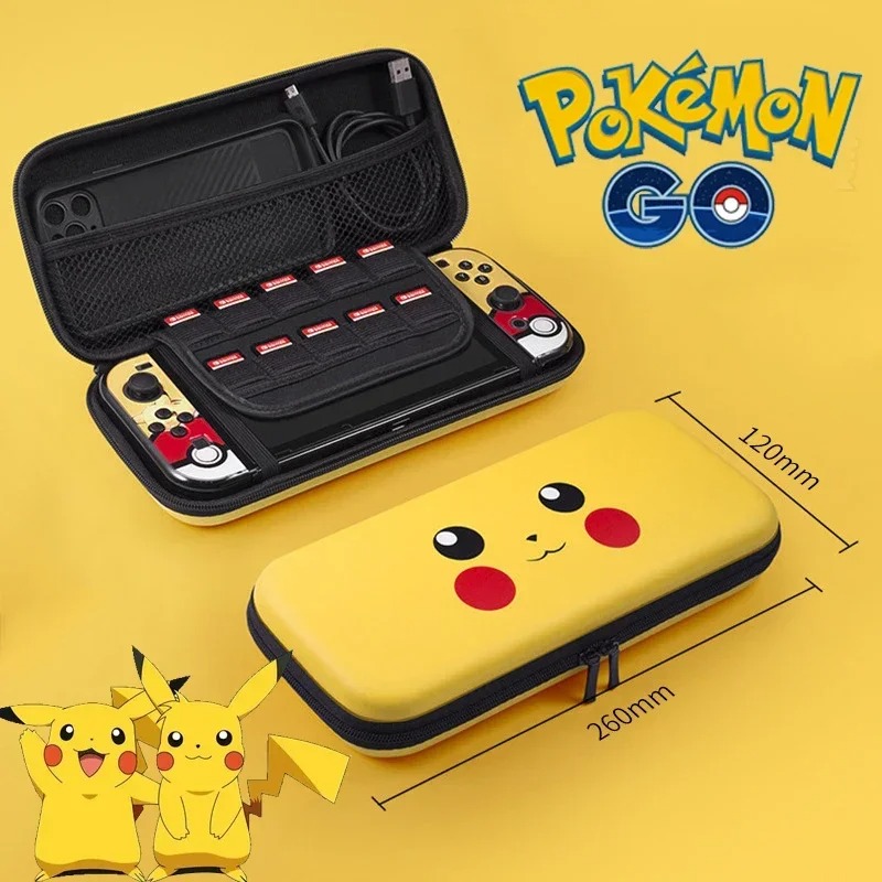 Gaming Console Games - Torba do przechowywania Pokemon Pikachu na