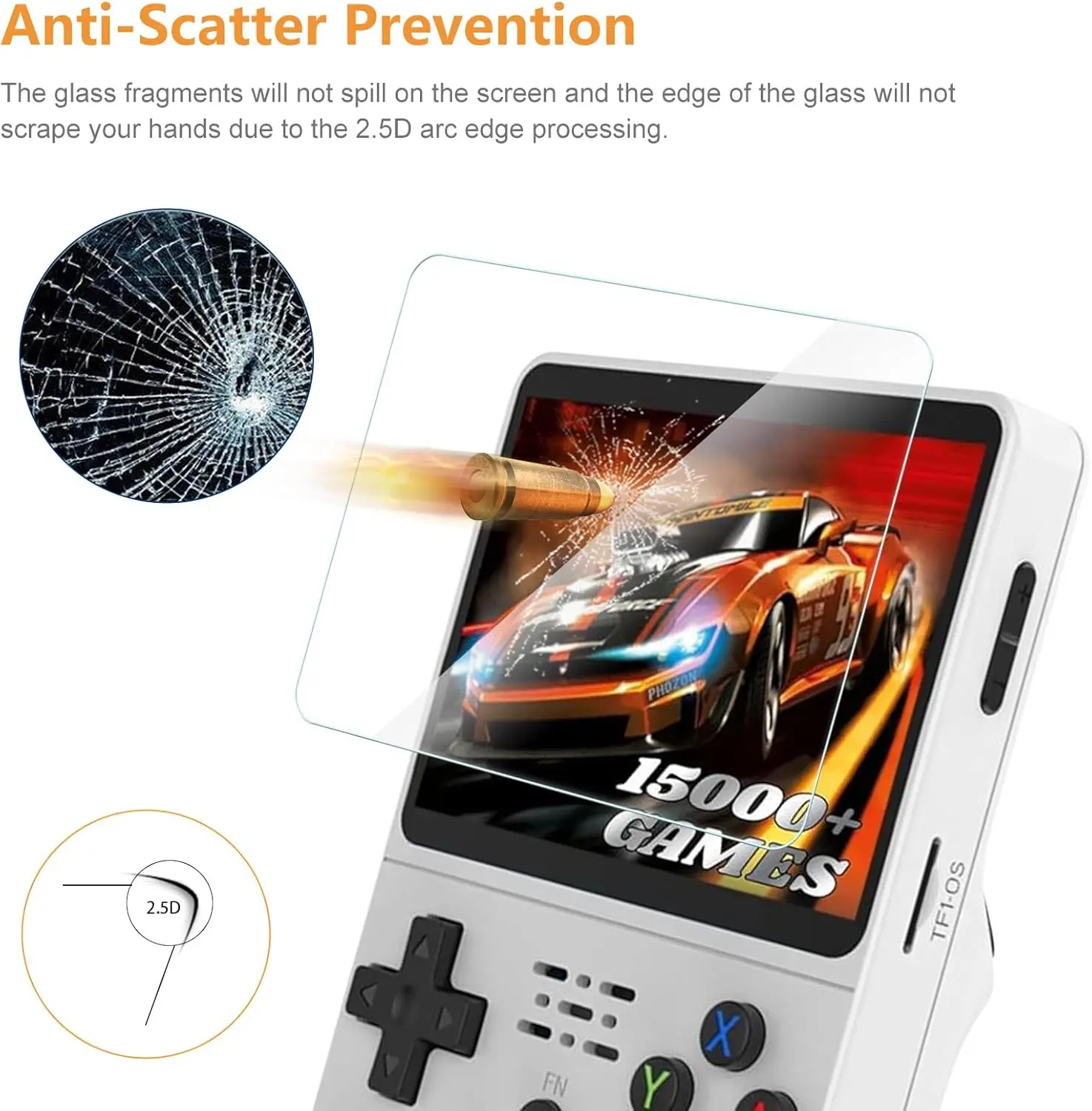 Etui 4 w 1 + Szkło do konsoli  – Gaming Console R36S recenzja i cena