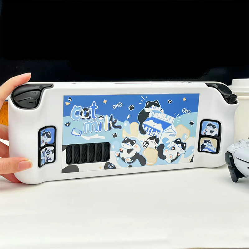 Cartoon Milk Cat Protective Ca – Gaming Console Steam Deck recenzja i cena