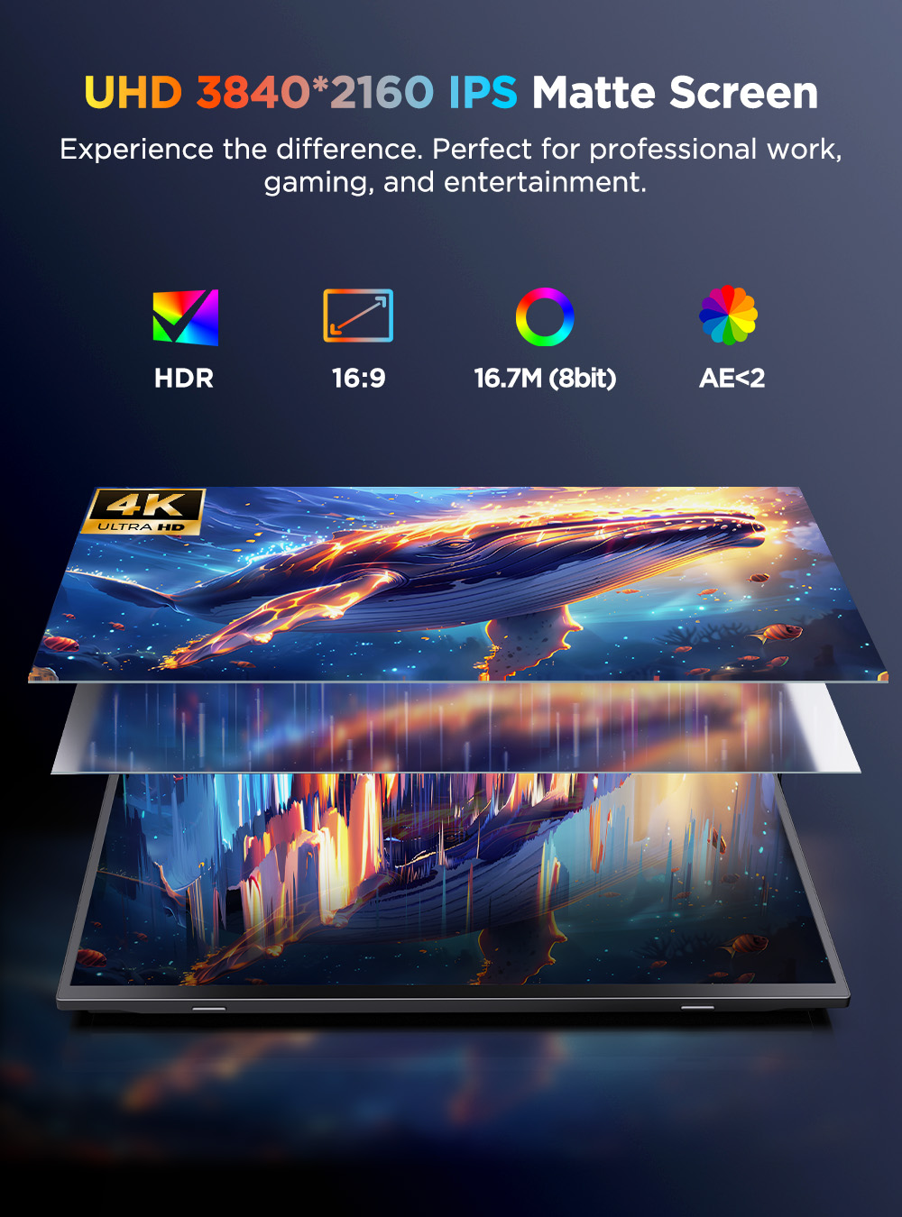 UPERFECT 4K Przenośny Monitor  – Gaming Console X80 recenzja i cena