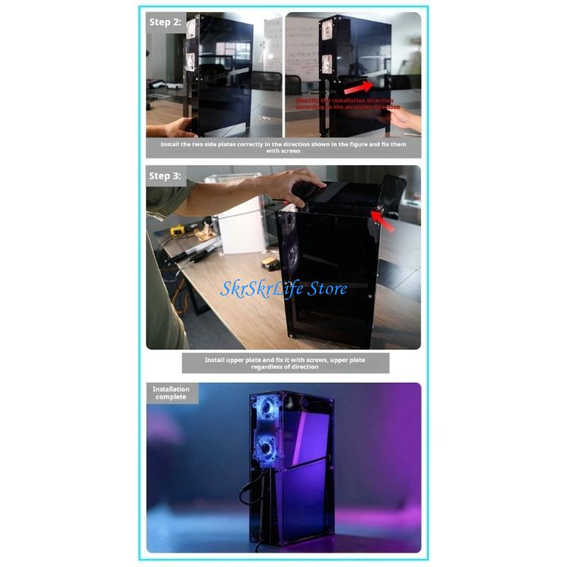 E65E Przezroczysta osłona ochr – Gaming Console Display Case recenzja i cena