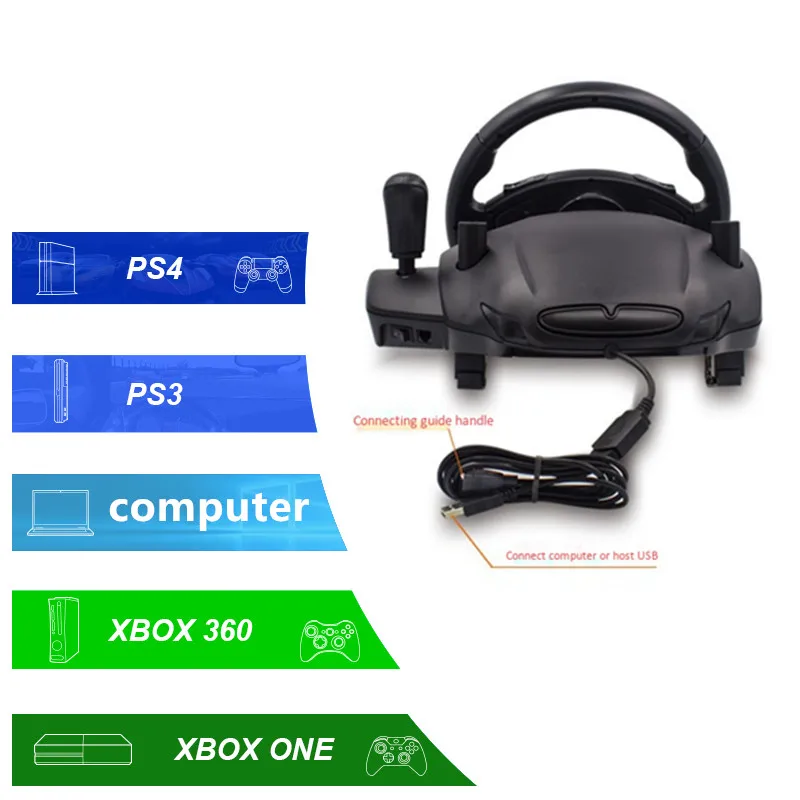 PS 4 3 PC Kierownica do gier w – Gaming Console Car recenzja i cena