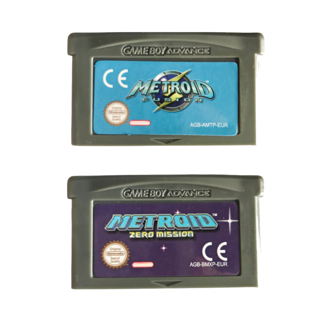 16 rodzajów kartridży do GBA:  – Gaming Console Old School recenzja i cena