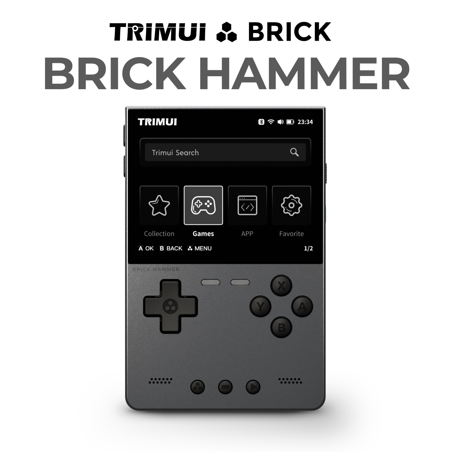 Metalowa obudowa Trimui Brick  – Gaming Console Car recenzja i cena
