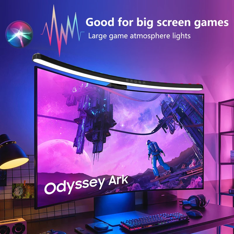 Światło do monitora komputerow – Gaming Console Desk recenzja i cena